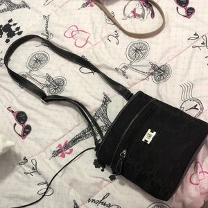 cute crossbody black purse